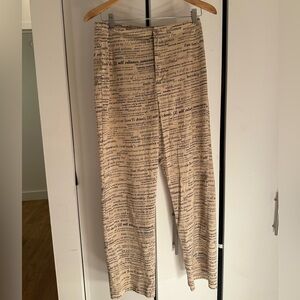 Chico’s Design Vintage Graphic Pants - Made in Hong Kong - Women’s